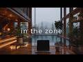 Focus Music • Rainy Forest Cabin — Chillstep Beats for Deep Work &amp; Study