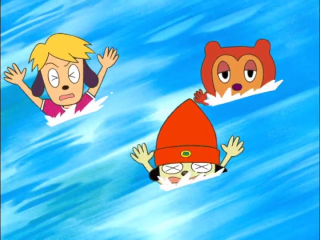 parappa episode 1: The Initial P!! (english sub) HD 