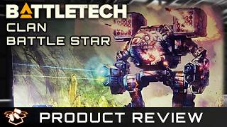 NEW!  BattleTech Clan Battle Star | Unboxing & Review | *Updated Minis!!*