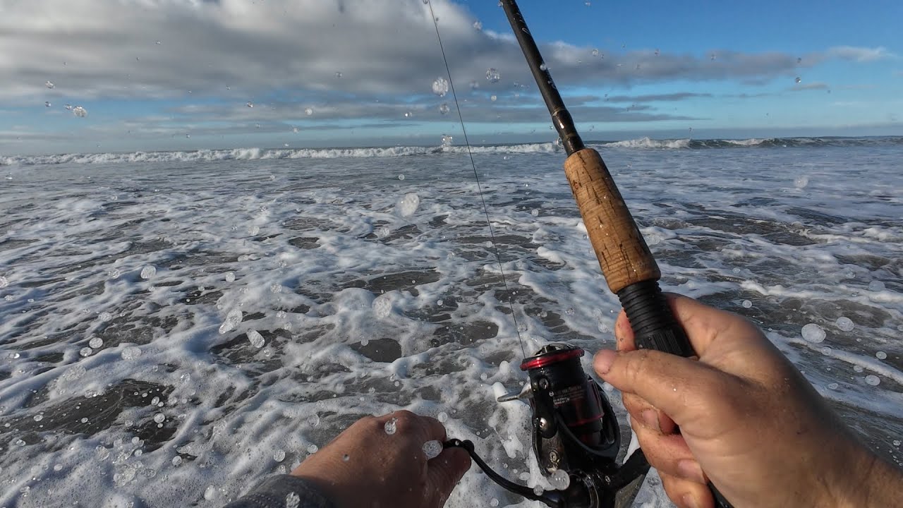 A Better Day For Surf Fishing #surffishing #montereybay