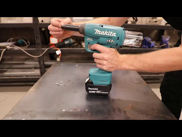 Pistolet à riveter MAKITA DRV250ZJ - 18V LXT (Machine nue)