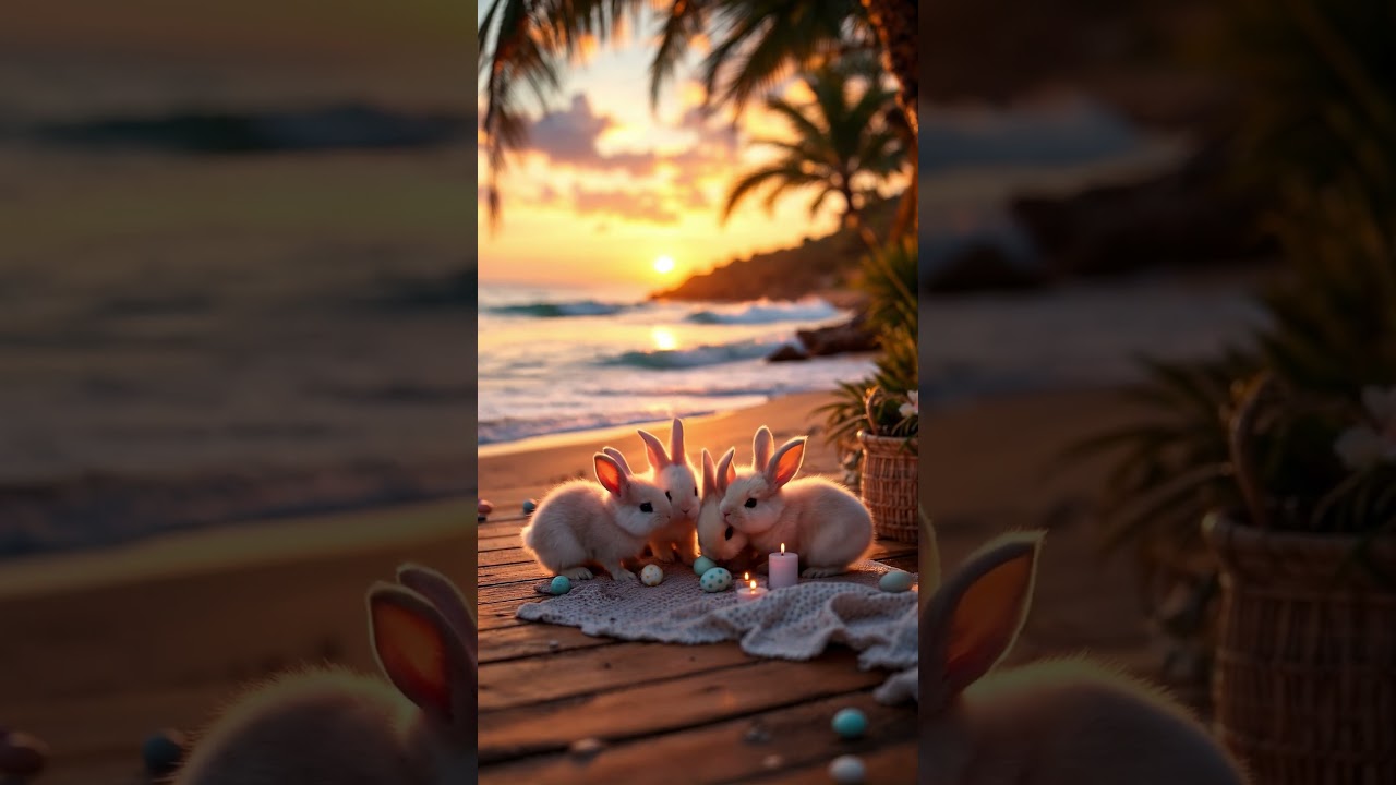 Tonton These Bunnies Had The Most MAGICAL Beach Sunset Ever! di YouTube Tonton These Bunnies Had The Most MAGICAL Beach Sunset Ever! di YouTube