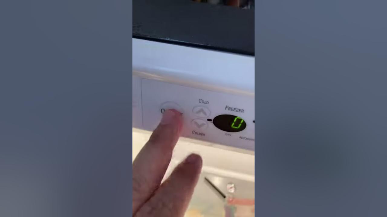Diagnostic Mode Kenmore 106 Refrigerator YouTube