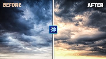 PS Touch Tutorial - Create a DRAMATIC Sky COLOR in ps touch/android
