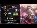 Bard Support + Jhin vs Rakan + Ashe - NA Challenger - Patch 25.21