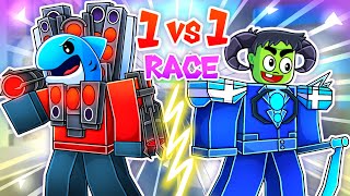 THE RACE ACROSS MAPS, Who is the BEST At Toilet Tower Defense!