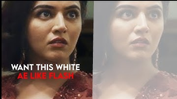 How to get this white ae Like Flash transition | Alight Motion Tutorial