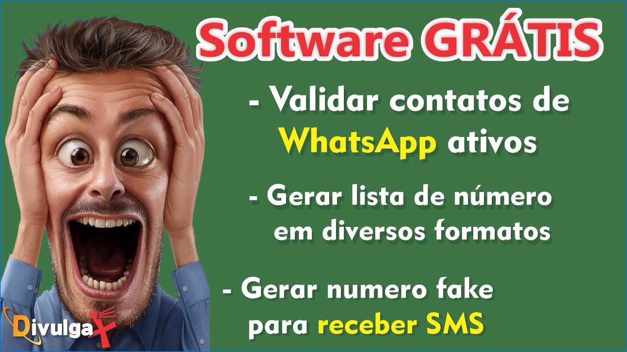 Como validar contatos de WhatsApp GRÁTIS | SMS Marketing | Gerar lista de números em vários formatos