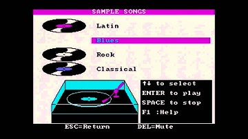 IBM Music Feature Card: Running Store Demonstration