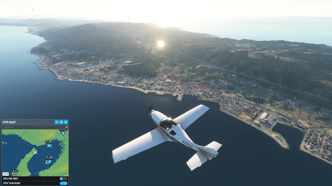 MSFS2020 淡路島遊覧飛行