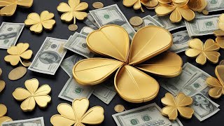 Golden Clover of luck and money | Attract wealth, love and health | 432 Hz