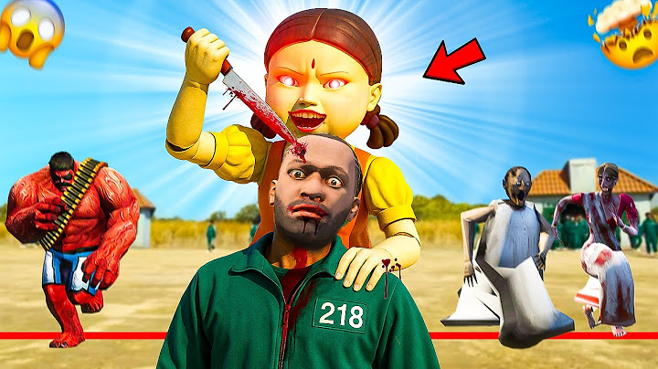 Franklin Play SQUID GAME in Indian Bike Driving 3D 🤯