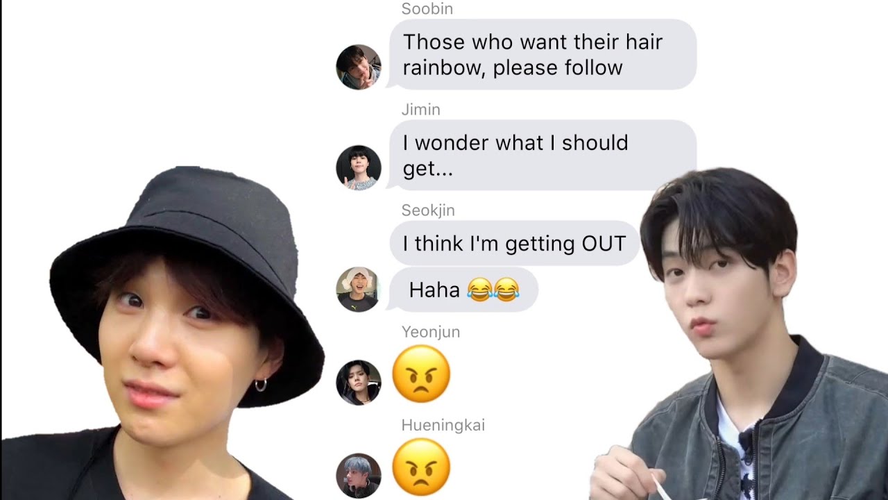 Soobin opened a spa | TXT & BTS texts (feat. Sunoo & Sunghoon)