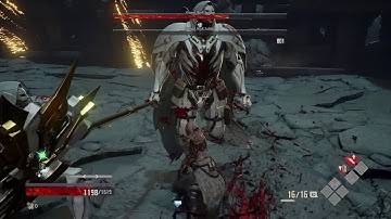 CODE VEIN Network Test Edition Argent Wolf Soldiers Boss Fight