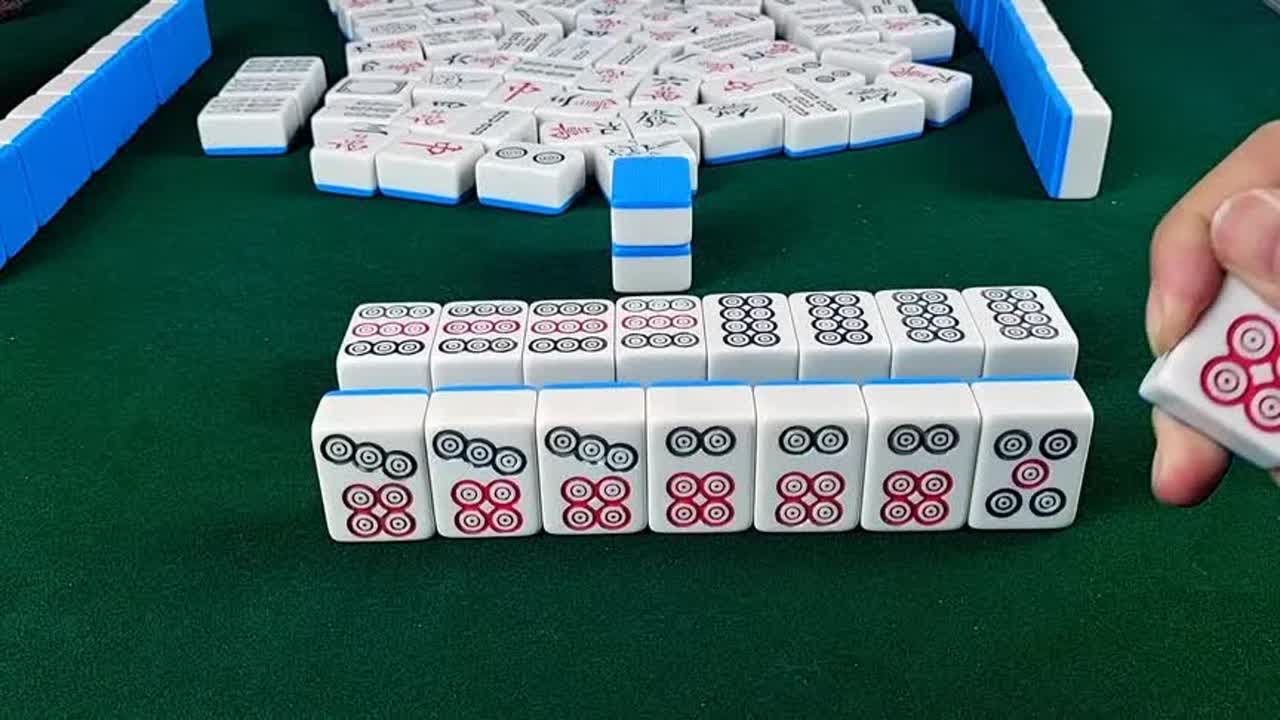 【麻将】有风先打东,打东不落空,这牌实属太贪心 - YouTube
