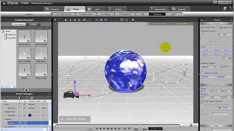 iClone4 Tutorial - Path Interactivity