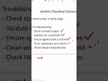 Jenkins failure troubleshoot