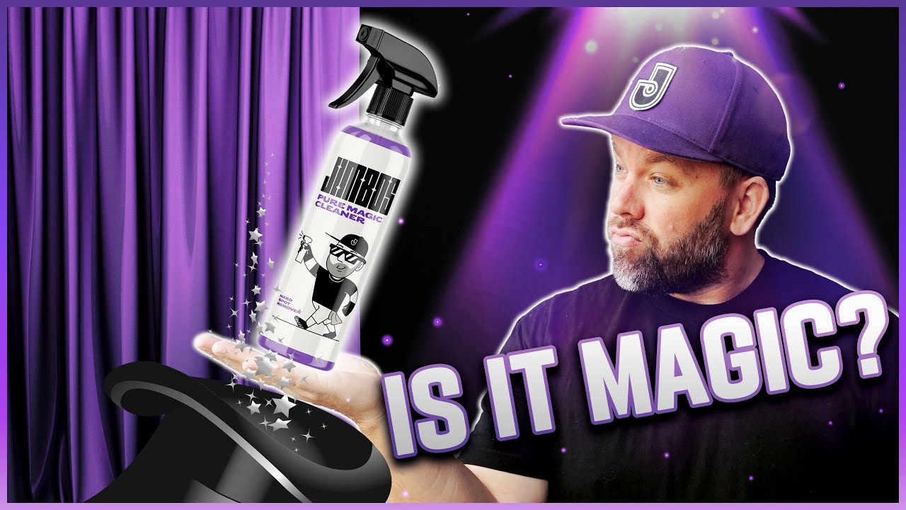 MORE FOAM! MORE CLEANING! JIMBO'S PURE MAGIC CLEANER!