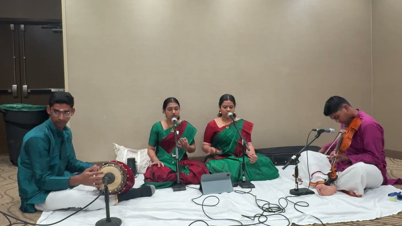 Lathangi Sisters - Vocal - Cleveland Thyagaraja Aradhana