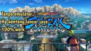 TUTORIAL CARA MEMAINKAN GAME NARUTO X BORUTO CONNECTION TANPA EMULATOR DAN HP KENTANG BISA MAIN screenshot 5