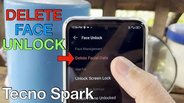 How to Delete Face Unlock on Tecno Spark GO 1S
