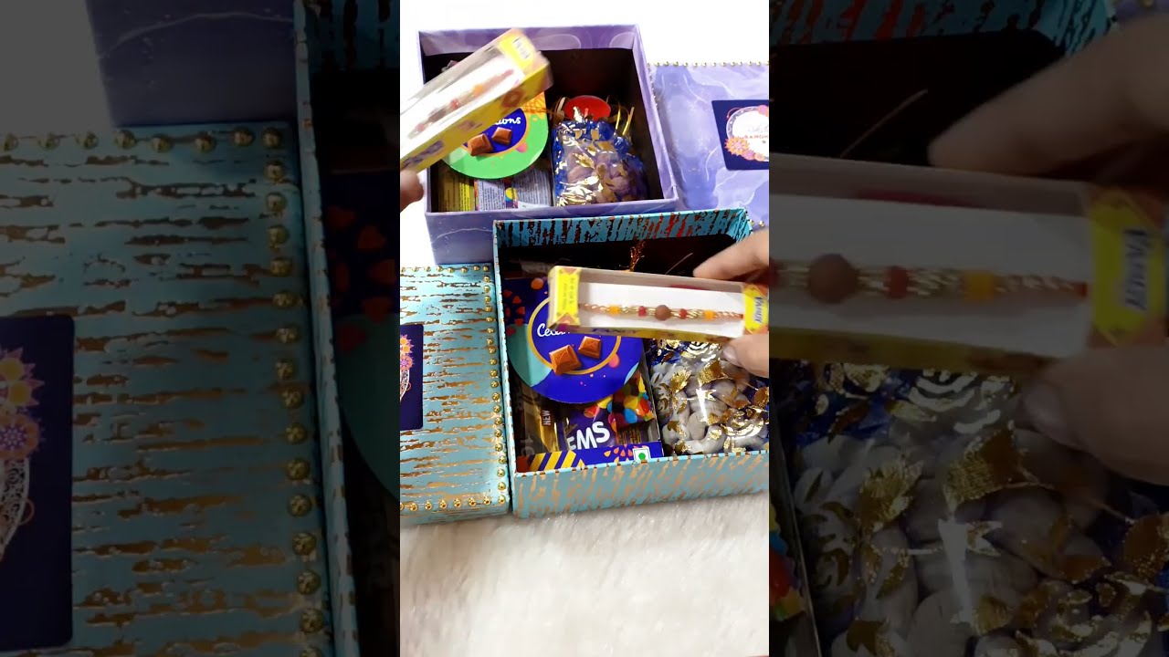 Quick Mini Rakhi Hamper Idea For Brother