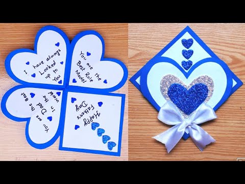 Download Easy and beautiful card for father's day / DIY father's day cards / Father's day card ideas