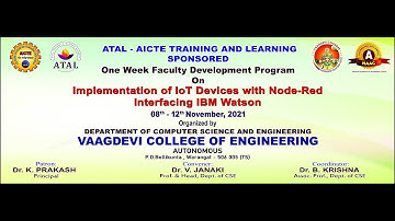 DAY 4 (SESSION 2) ATAL FDP On IoT || Introduction to IBM WATSON