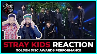 STRAY KIDS - GOLDEN DISC AWARDS PERFORMANCE REACTION (THUNDEROUS, TOP, WOLFGANG) | SKZ FANBOYS REACT