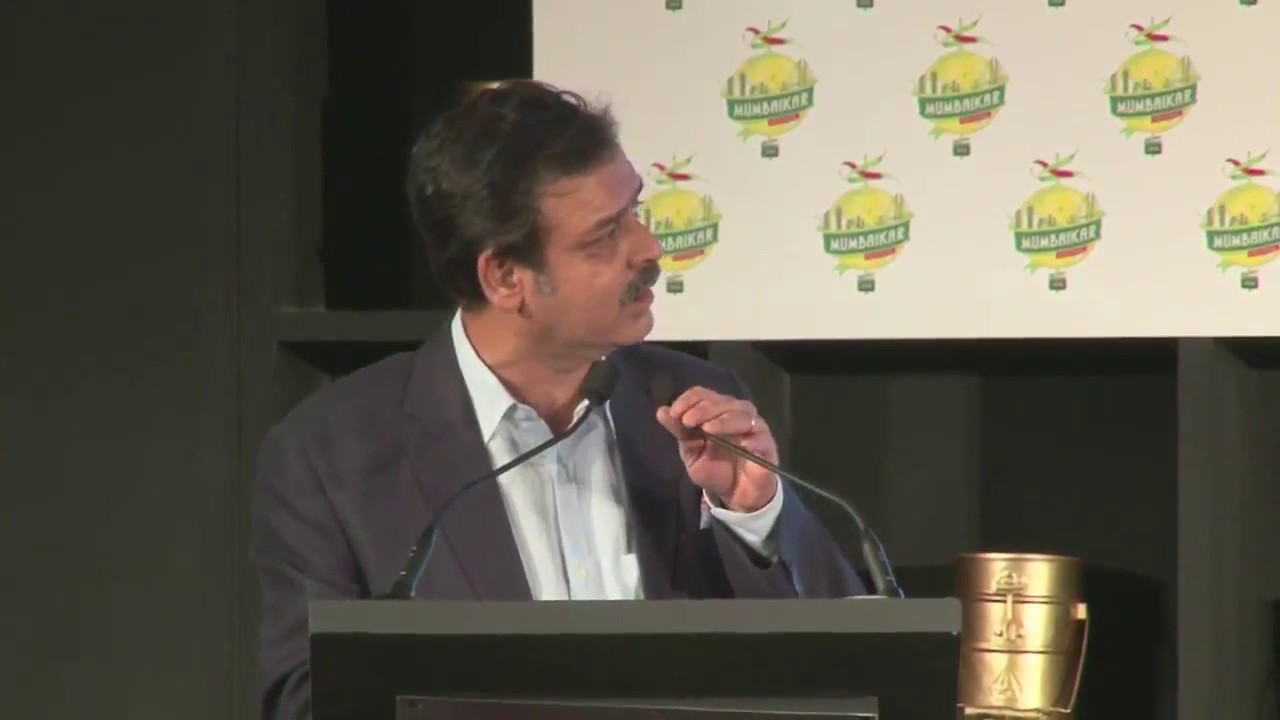 Shri Siddharth Mridul Ji at the launch of Mumbaikar Festival