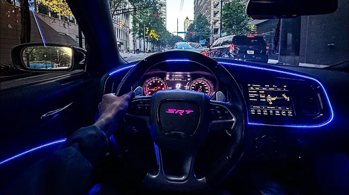WIDEBODY HELLCAT CUTTING UP IN RUSH HOUR TRAFFIC