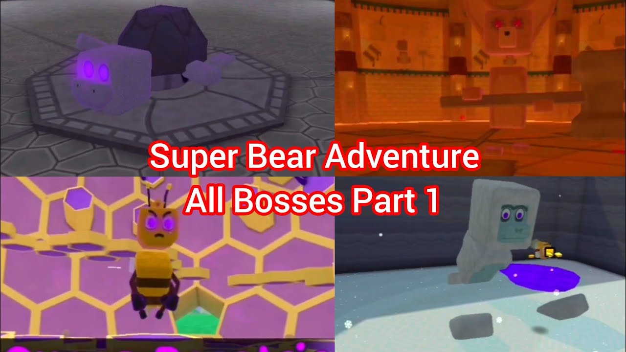 Super Bear Adventure: How to Defeat ALL Bosses | Complete Guide 2026