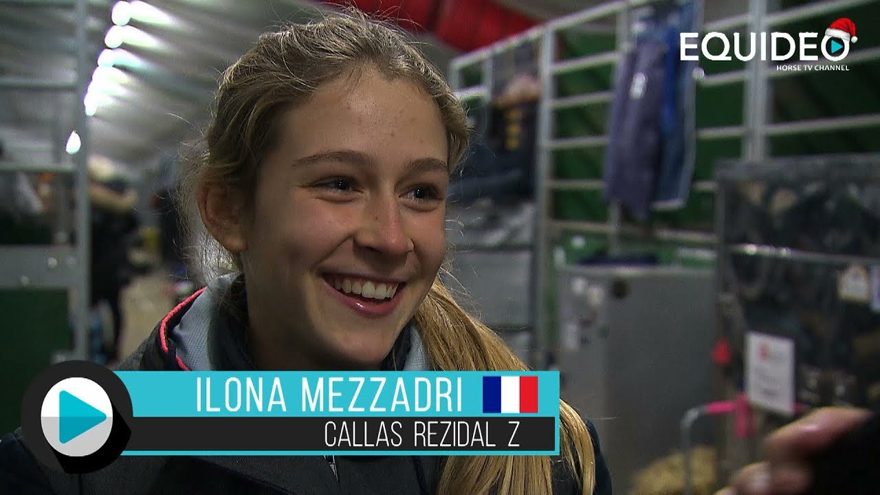 14 ans, les cavalières Ilona Mezzadri et Romane Orhant et déjà en international Poney FEI