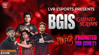 [HINDI] BGIS PRACTICE SCRIMS LIVE | BY LOVERS ESPORTS