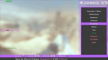 MW2 | iKonroi V5 | All Client Mod Menu | TU8 | + Beta Preview HD