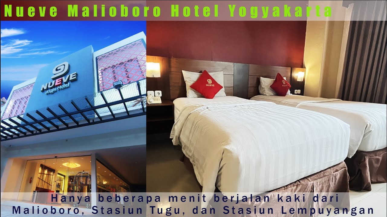 Nueve Malioboro Hotel Jogjakarta || Bersih +  Nyaman + Hotel Dekat Malioboro || Recommended baget‼️