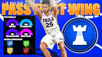 *CONTACT DUNKS* ON A PASS FIRST WING BUILD ON NBA 2K21! RARE BUILD SERIES VOL. 74