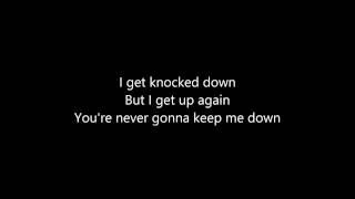 Chumbawamba - I Get Knocked Down / Tubthumping lyrics hq1080 chords