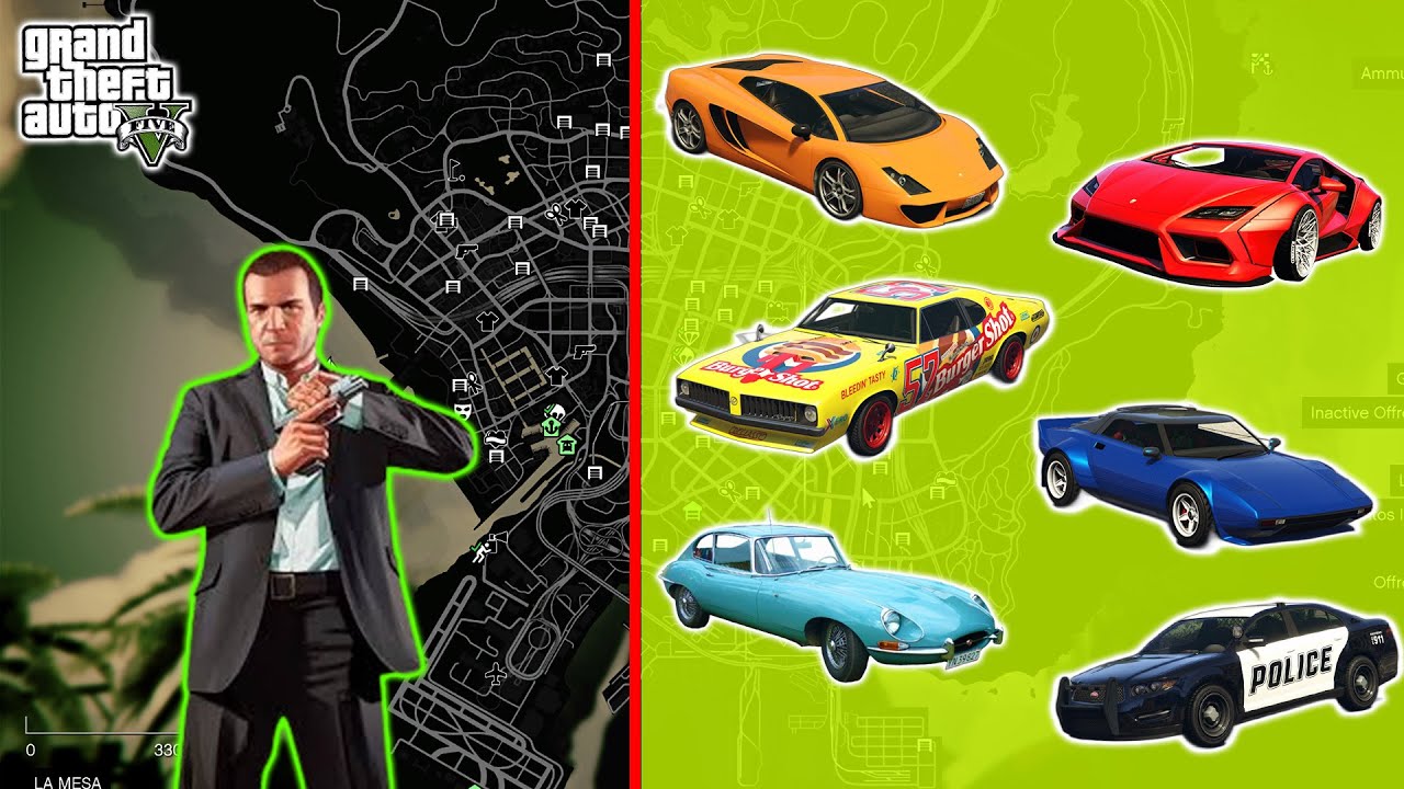 Most Rare Hidden Car Location In GTA 5 NO MODS Story Mode YouTube 