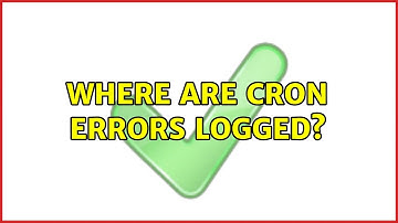 Unix & Linux: Where are cron errors logged? (10 Solutions!!)