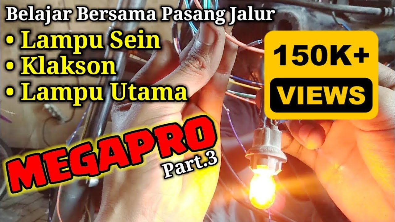 🔴 Anda Pasti Bisa Merakit Di Motor Megapro Karena Sangat Mudah Bila Ingin Dipelajari 