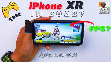 iPhone XR in 2022 Bgmi Test (A12 Bionic🔥) Should You Buy For Gaming?😱💥