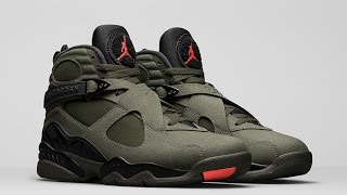 army green jordan 8