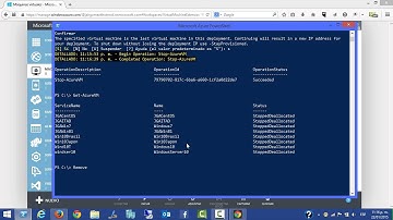 Microsoft Azure -  Remove-AzureVM - Eliminar maquina virtual en Azure PowerShell