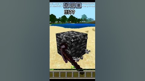 Breaking bedrock with netherite pickaxe 🤯🤯 #shortsfeed #shorts #youtube #youtubeshorts #minecraft