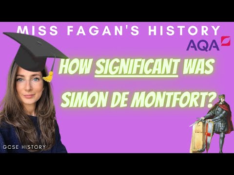 How significant was Simon de Montfort? GET A GRADE 9 | HISTORY GCSE.