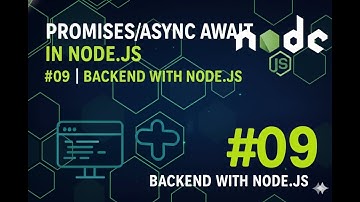 Promises/async await in Node.js #09 | Backend with Node.js|#trending #backenddevelopment