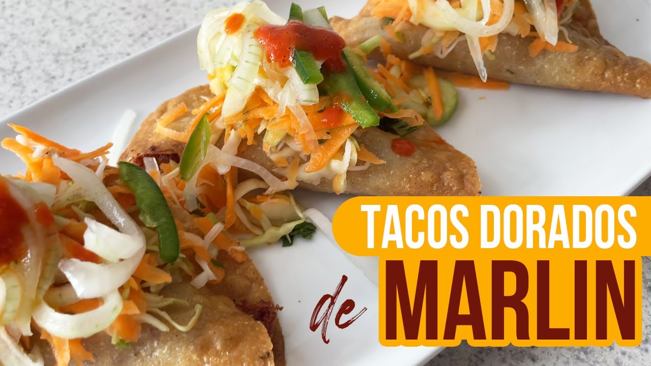 TACOS DORADOS DE MARLIN - EL COCHITOV TV - YouTube