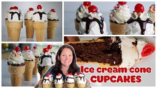 Ice cream cone CUPCAKES tips and tricks