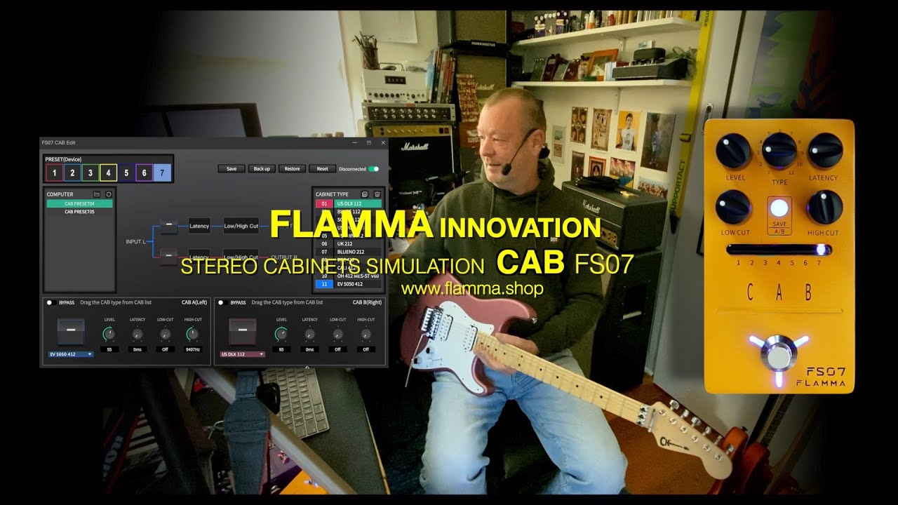 Flamma Cab Fs07 Stereo Cabinets